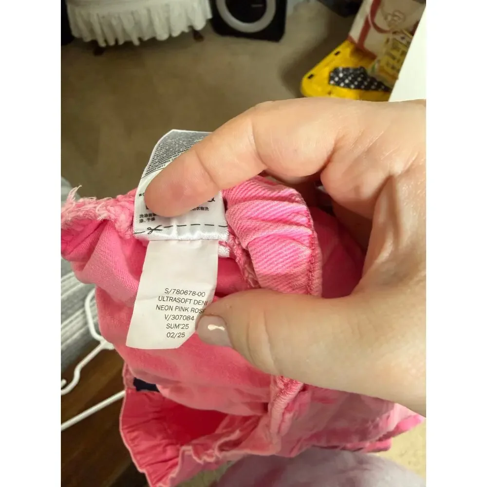 Gap Pink Ultra Soft Denim Cotton 4